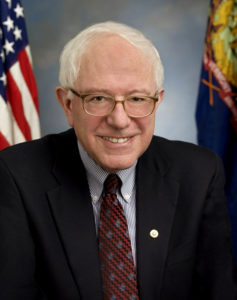 Image of Bernie Sanders via "United States Senate" on sanders.senate.gov.