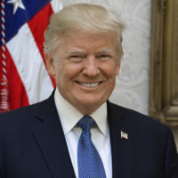 Image of Donald Trump via "Shealah Craighead" on whitehouse.gov.