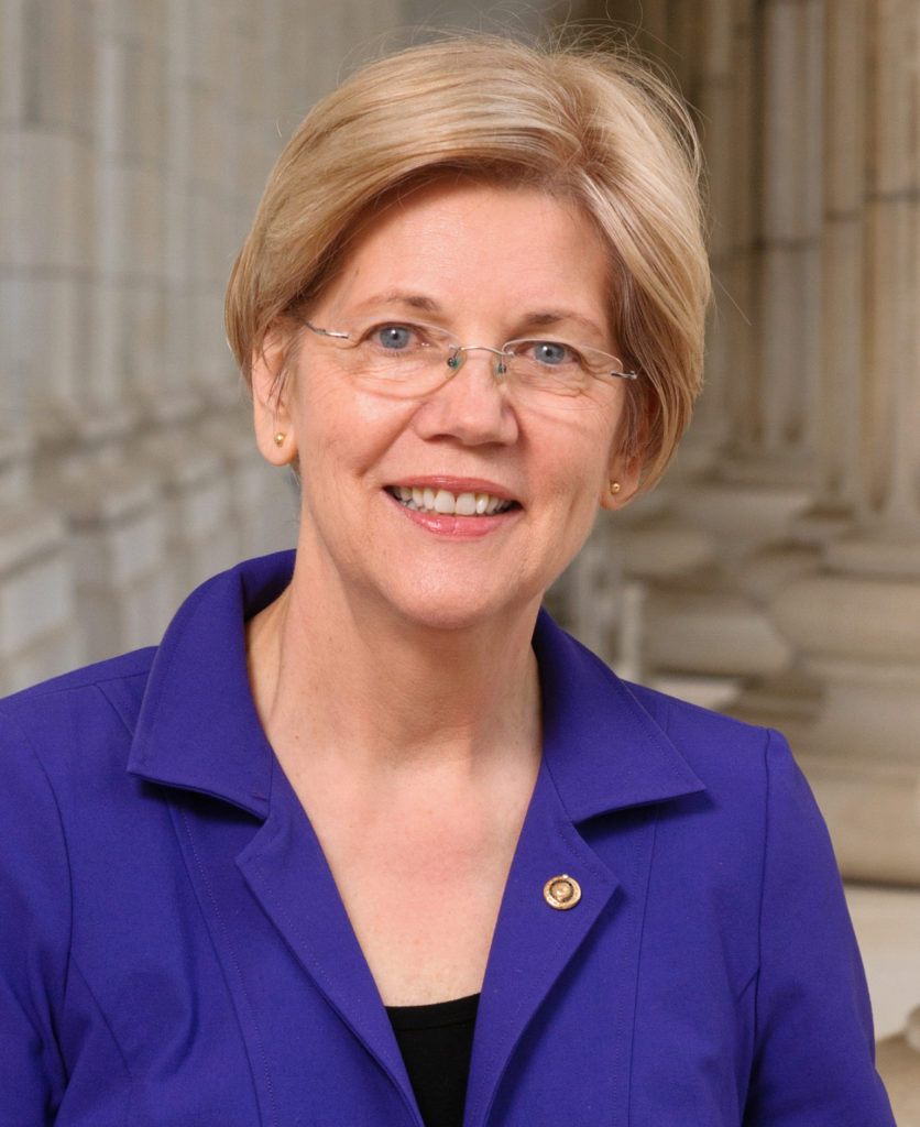 Image of Elizabeth Warren via "United States Senate" on warren.senate.gov.