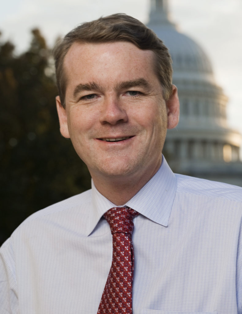 Image of Michael Bennet via "US Senate" on bennet.senate.gov.