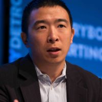 Image of Andrew Yang via "Asa Mathat for Techonomy" on techonomy.com.