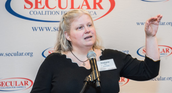 Secular Woman President Stephanie Zvan.