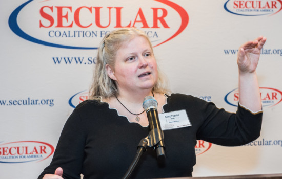 Secular Woman President Stephanie Zvan.